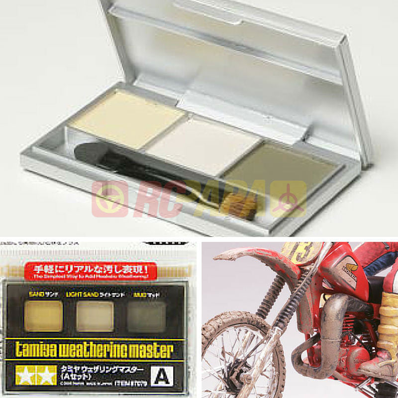 Tamiya 87079 Weathering Master A Set Light Sand Mud - RC Papa