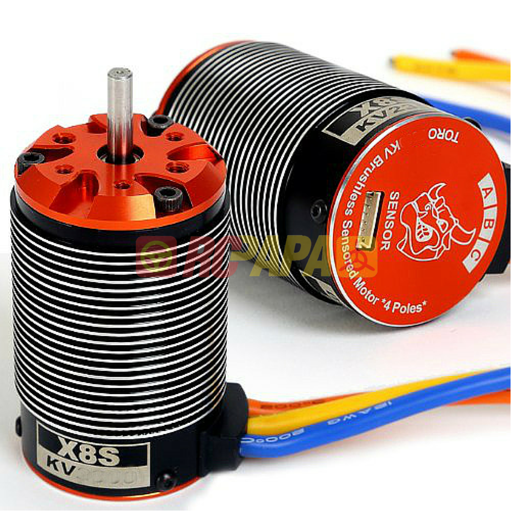 SkyRC Toro X8S Brushless Sensored Motor for 1/8 Buggy - RC Papa